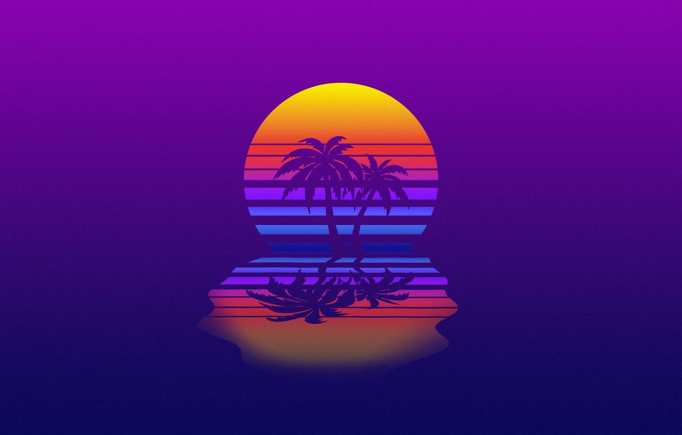 80S Palm Trees Wallpapers