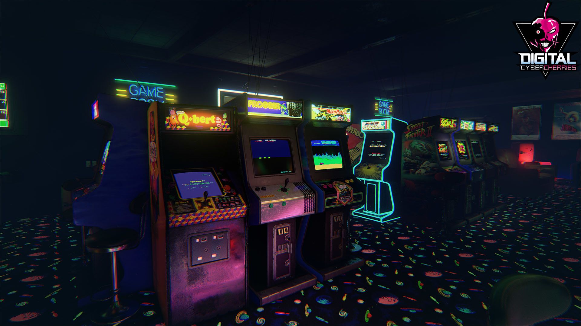 80S Retro Arcade Wallpapers