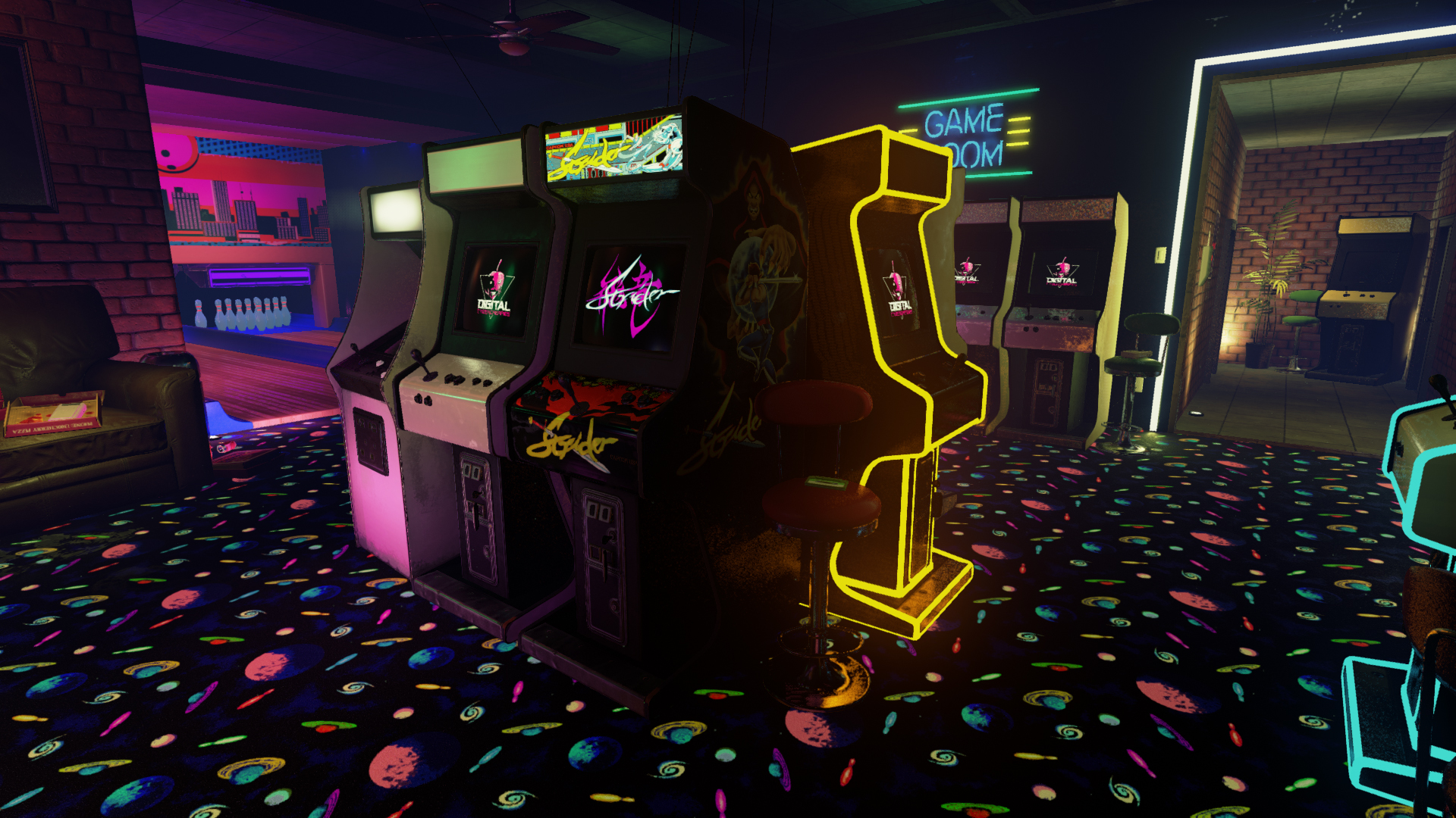 80S Retro Arcade Wallpapers