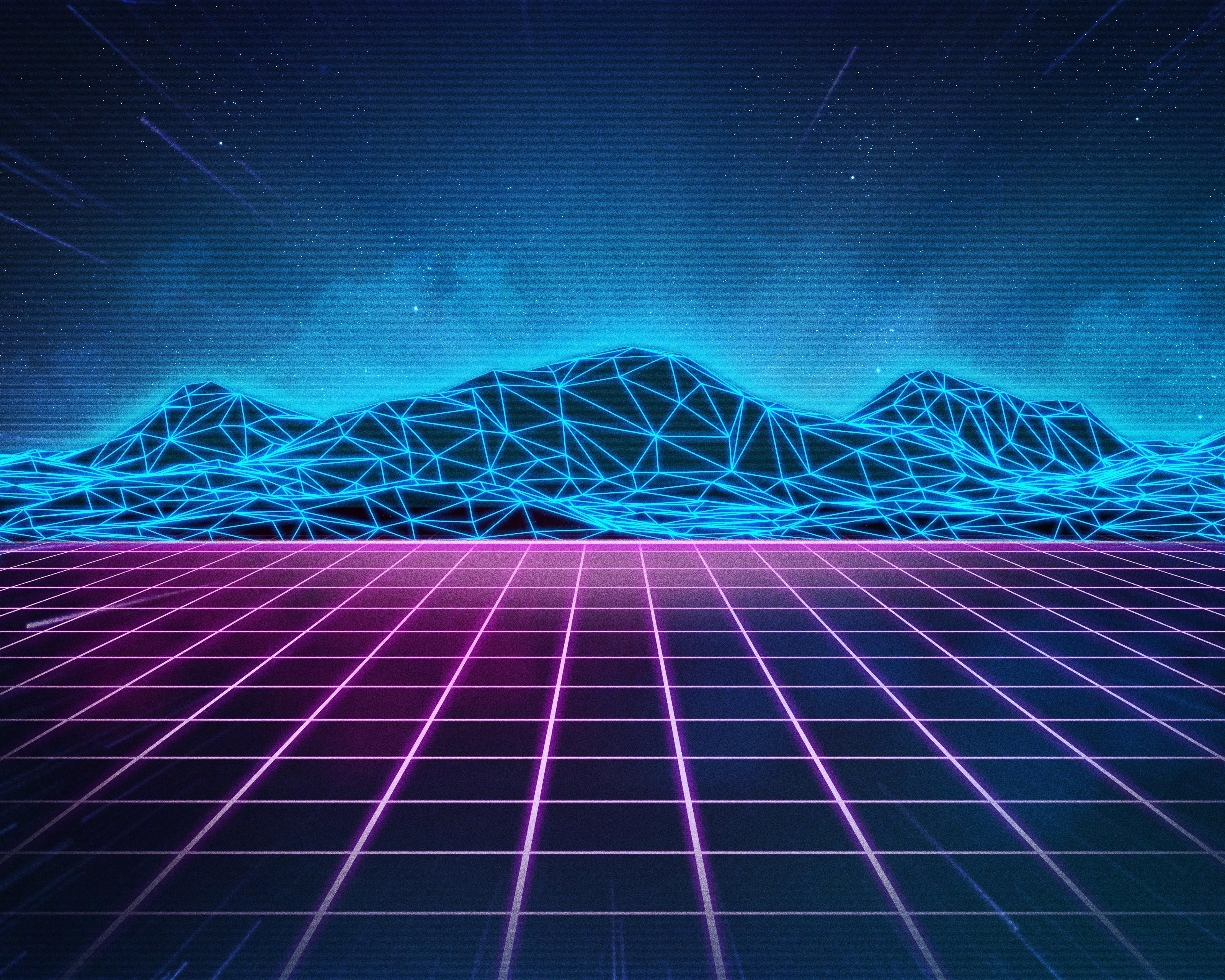 80S Retro GalaxyWallpapers