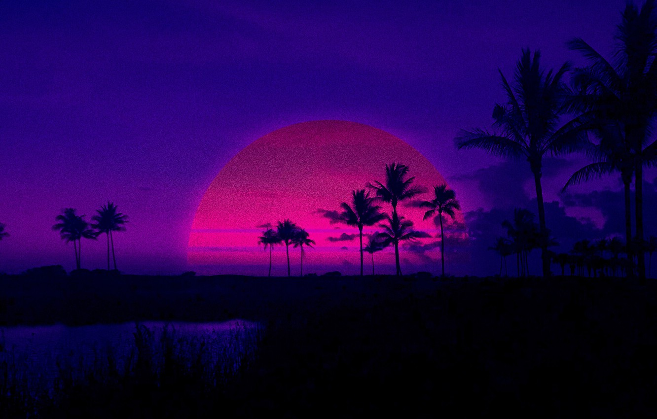 80S Retrowave 4KWallpapers