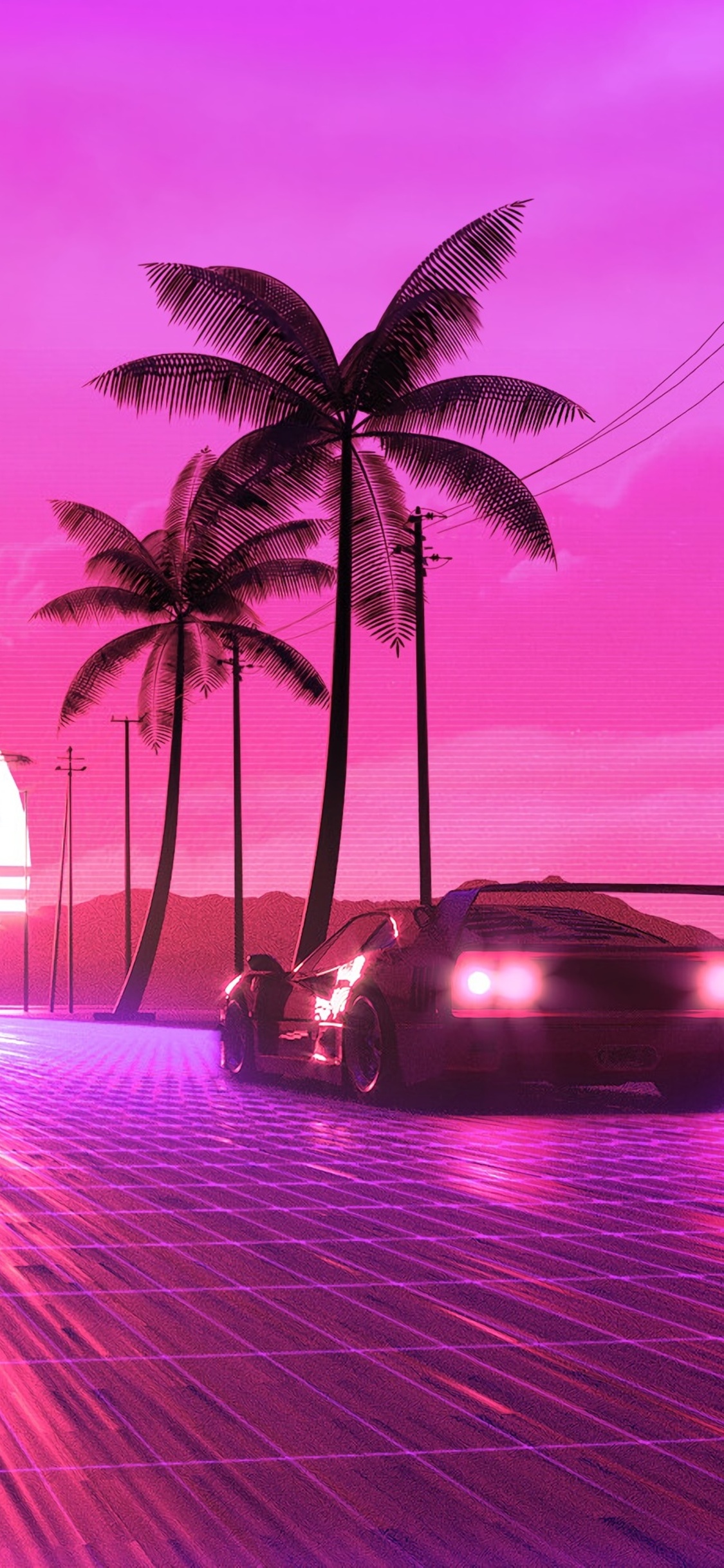 80S Synthwave Retro IphoneWallpapers