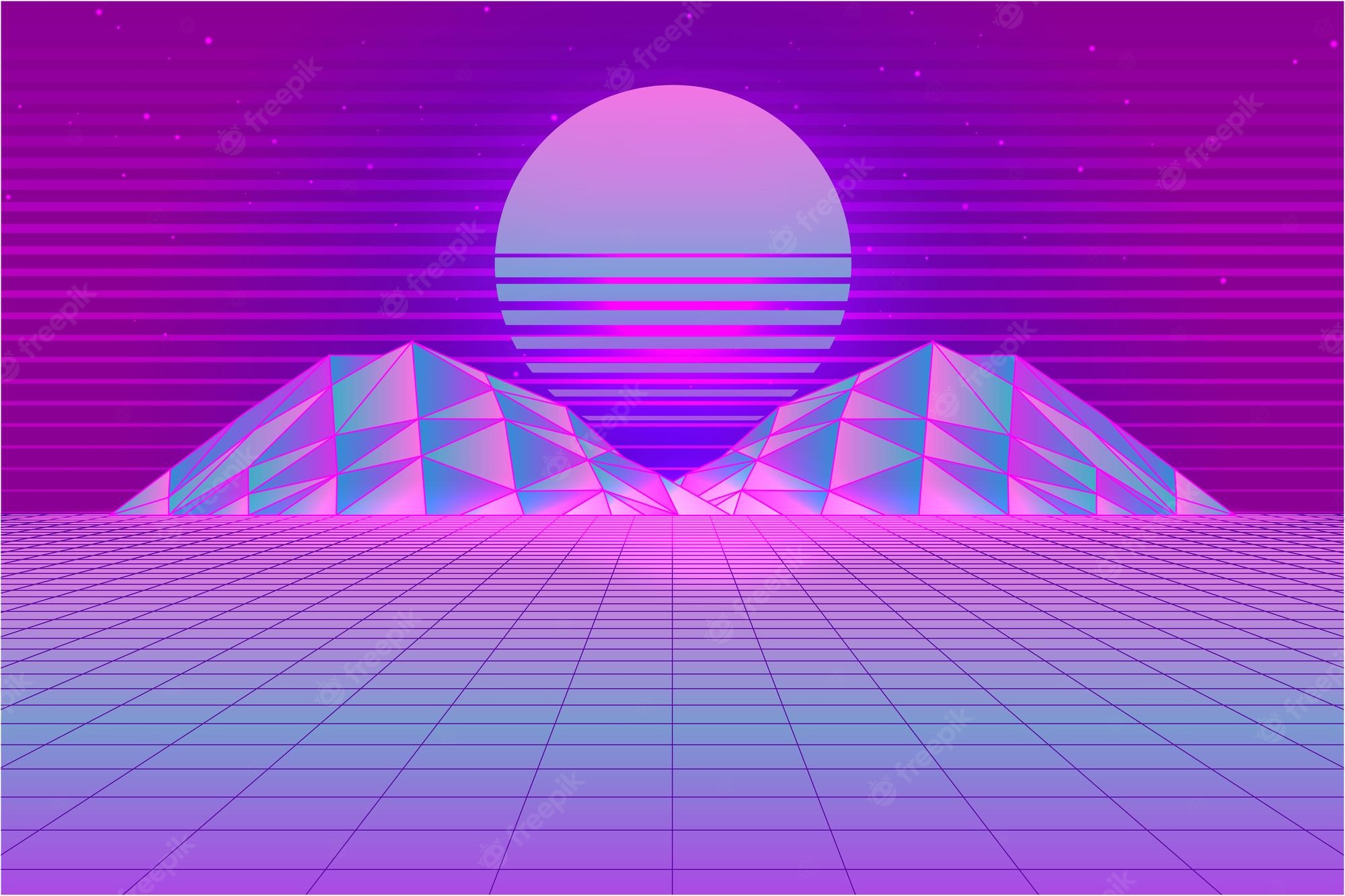 80S Vaporwave Wallpapers