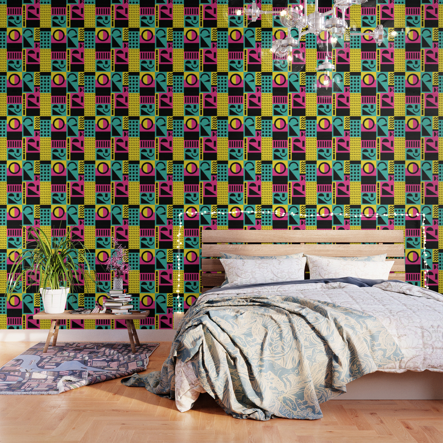 90S Geometric Wallpapers