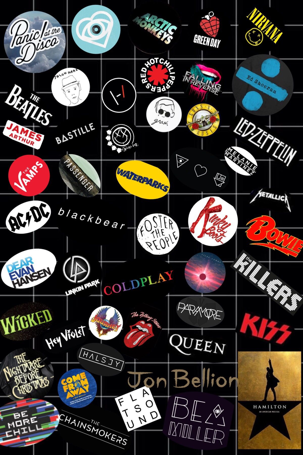 90S Grunge Bands LogoWallpapers