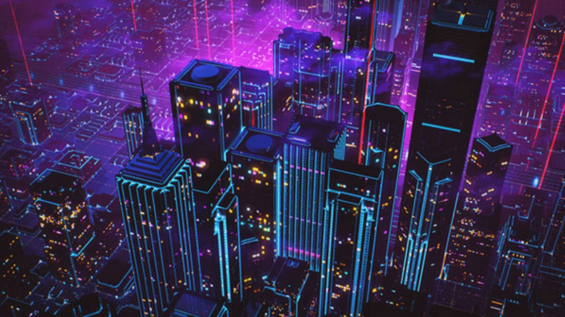 90S Neon DesktopWallpapers