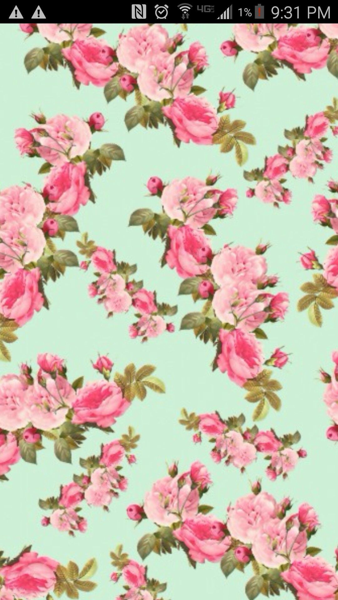 Vintage Mint Background