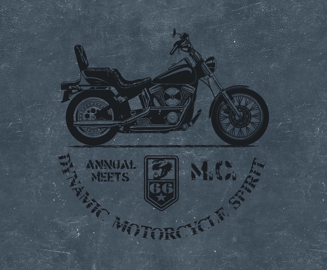 Vintage Motorcycle Background