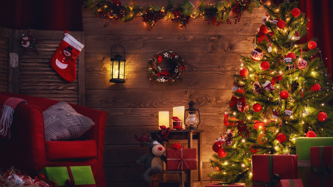 1366 X 768 Hd Christmas Wallpapers