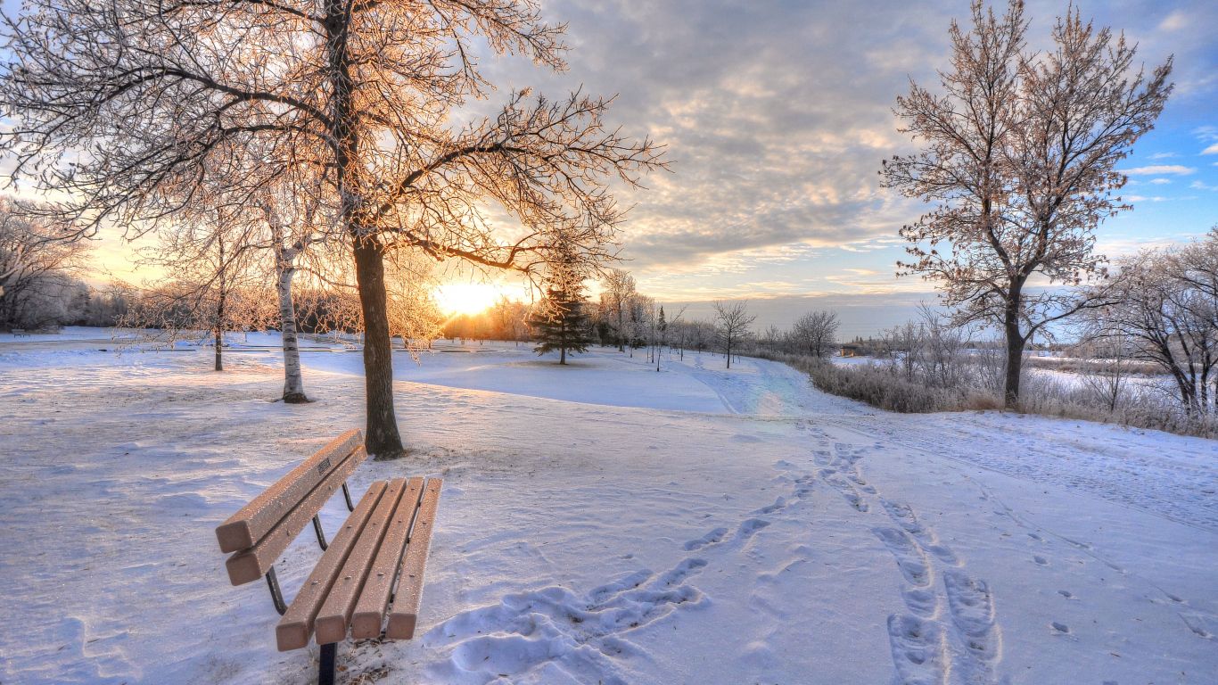 1366 X 768 Winter Wallpapers