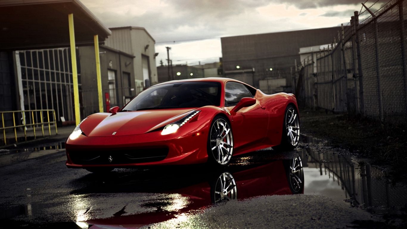 1366X768 Ferrari Hd Wallpapers