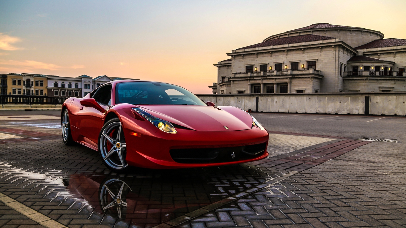 1366X768 Ferrari Hd Wallpapers