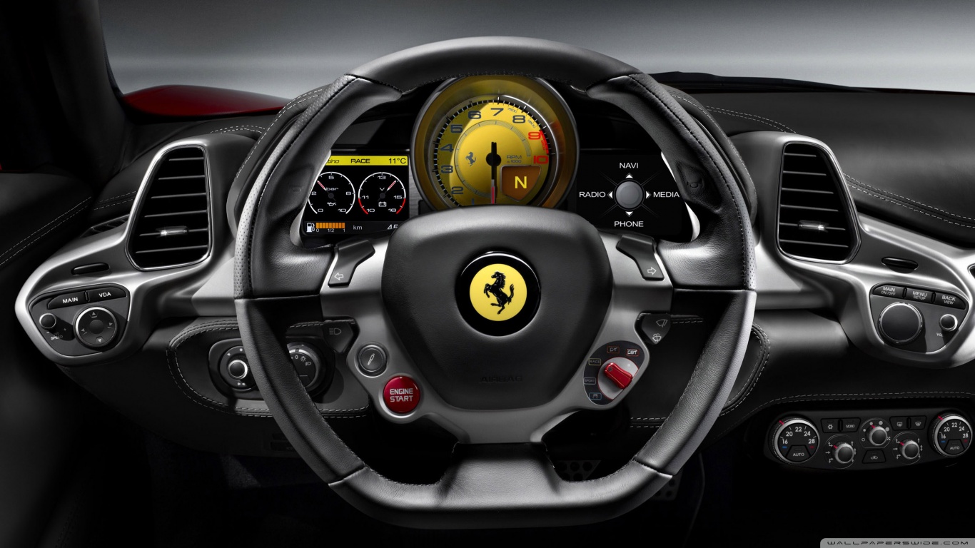 1366X768 Ferrari Hd Wallpapers