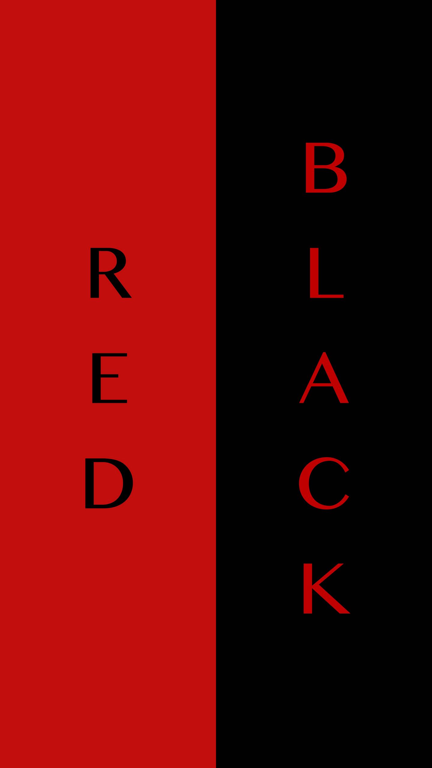 1440X2560 Black And Red Wallpapers