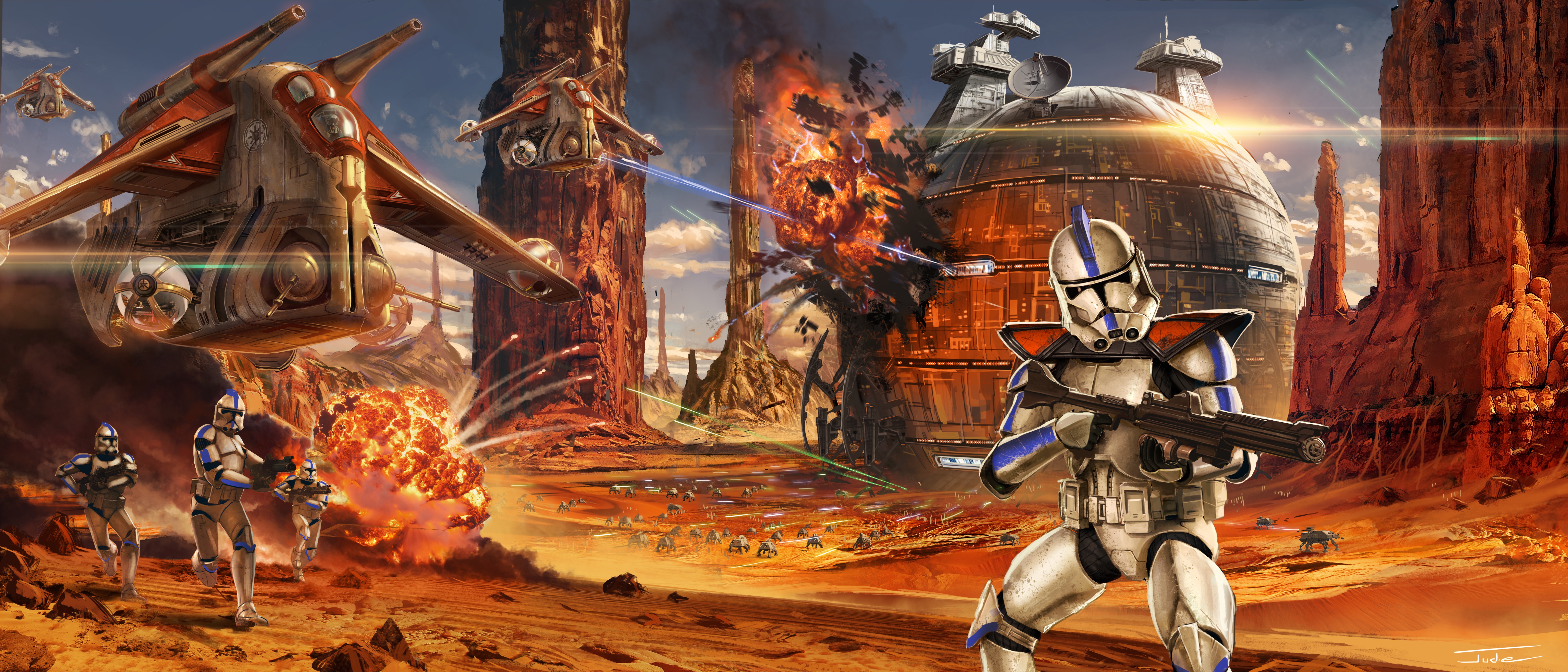 1920 X 1080 Star Wars Clone Trooper Wallpapers