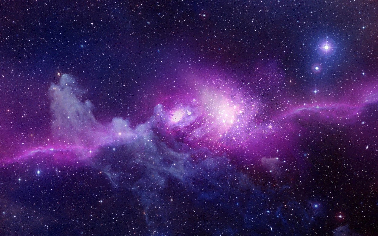 1920 X 1200 Pink And Blue Galaxy Wallpapers