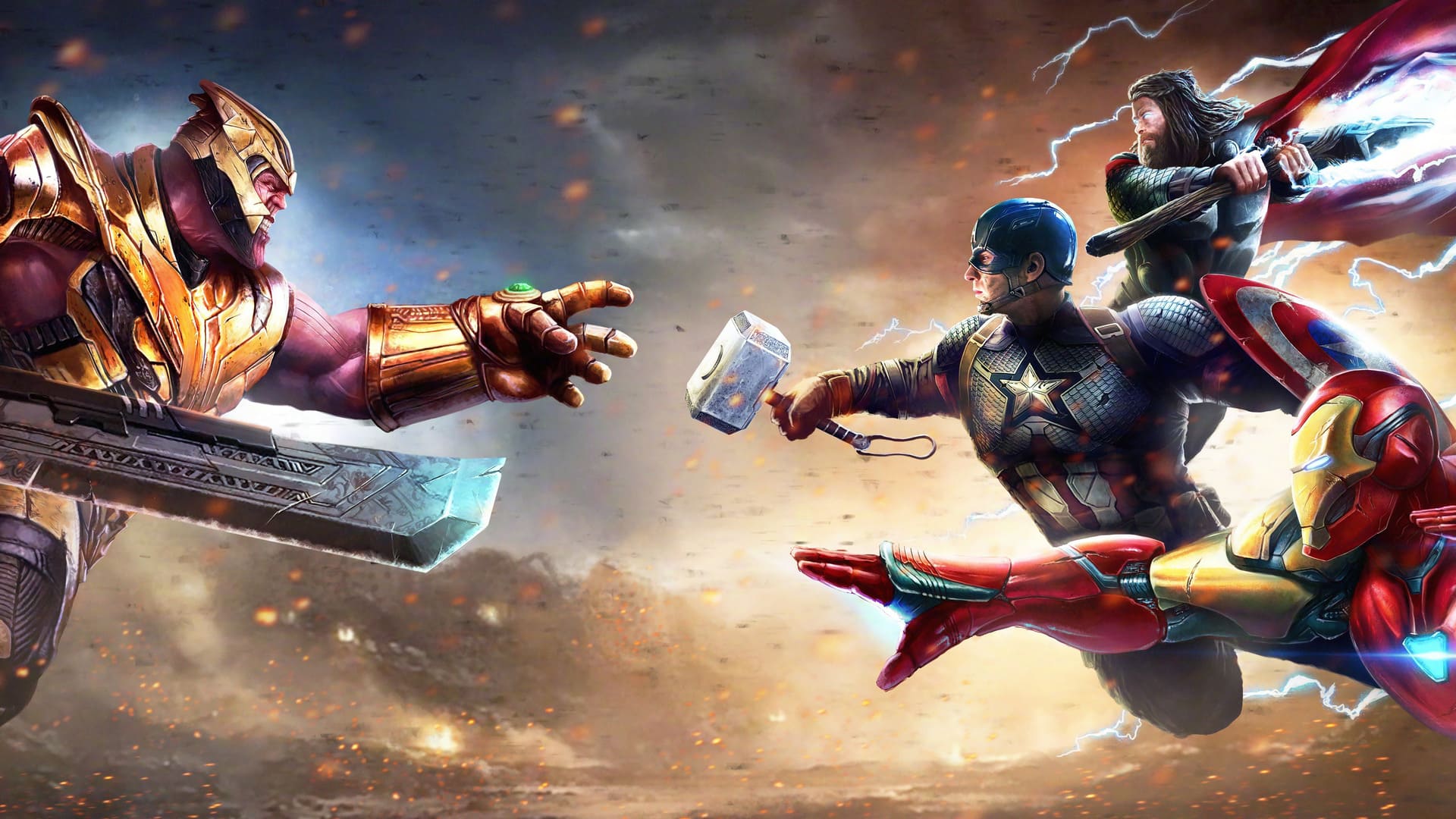 1920X1080 Avengers Desktop Wallpapers