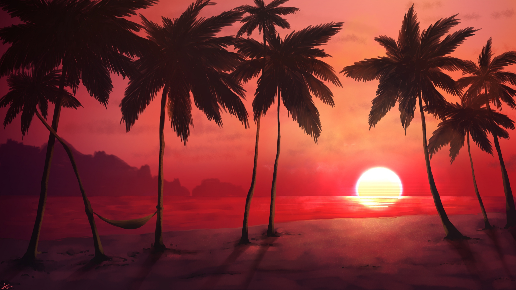 2048 X 1152 Sun Wallpapers