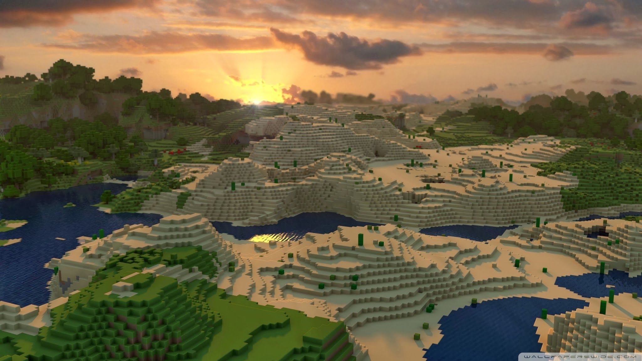 2048X1152 Minecraft Wallpapers