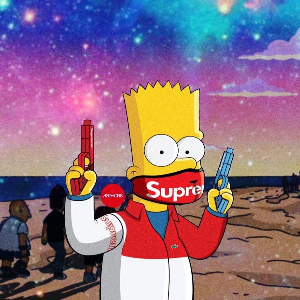 2480X520 Supreme Bart Wallpapers