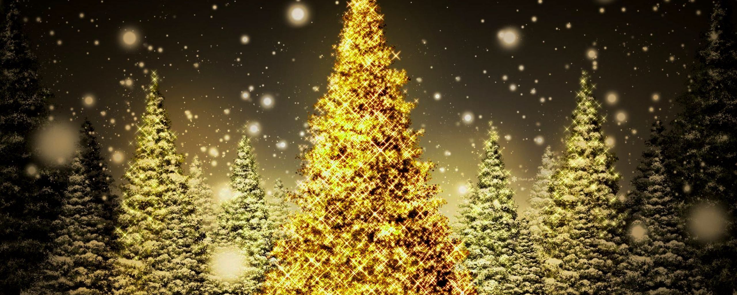 2560X1080 Christmas Wallpapers