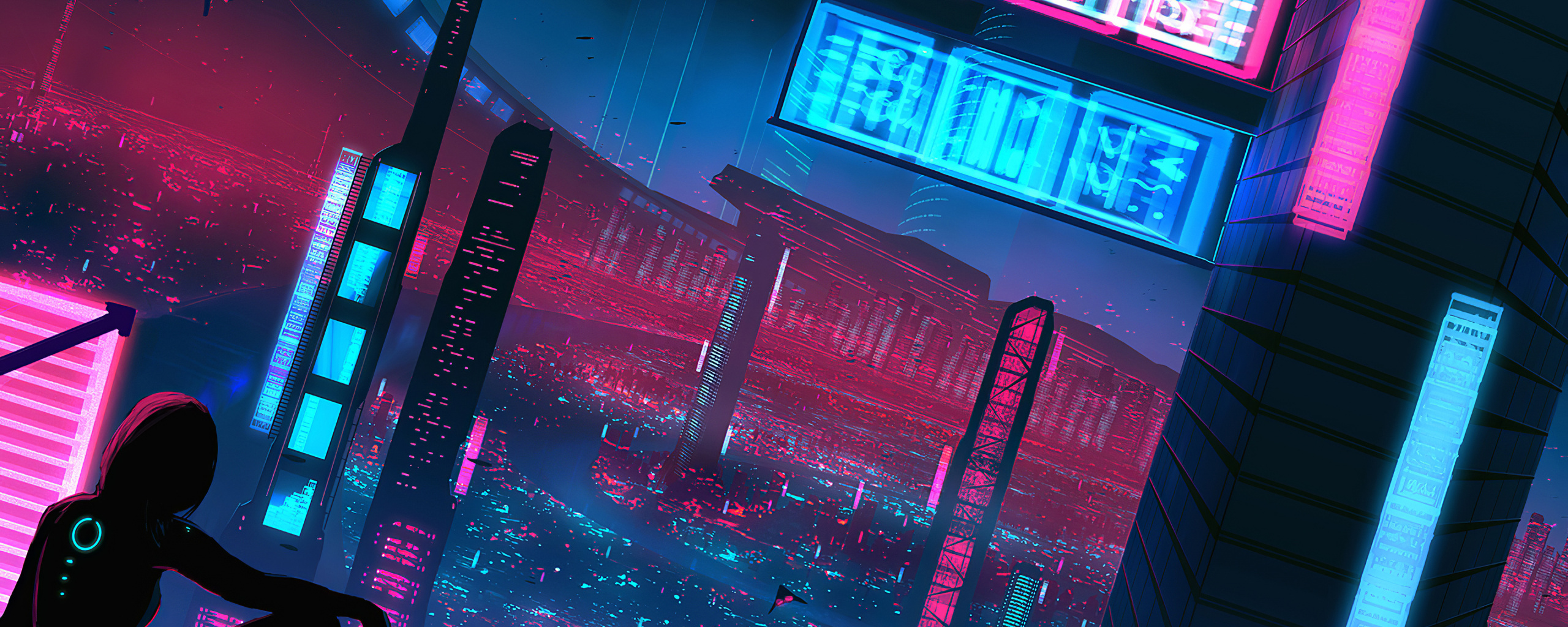 3440X1440 Neon Wallpapers