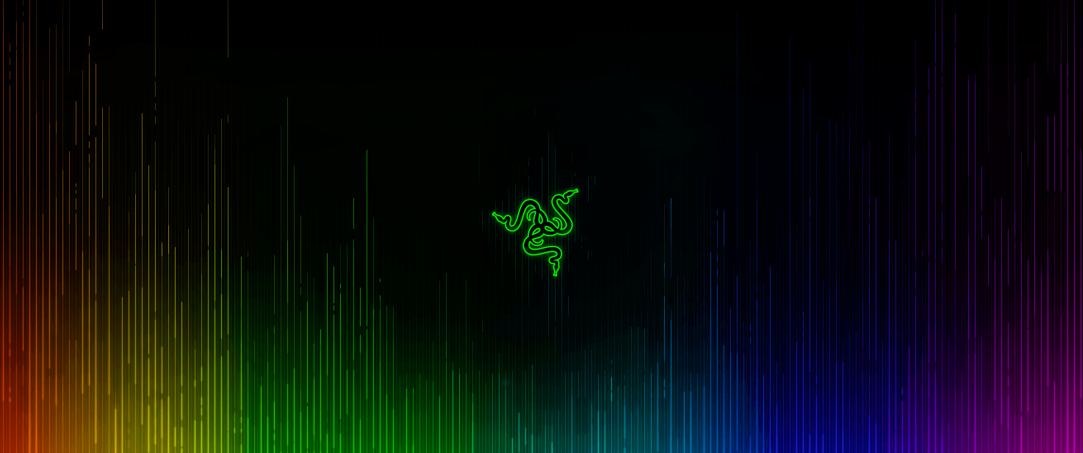 3440X1440 Razer Green Wallpapers