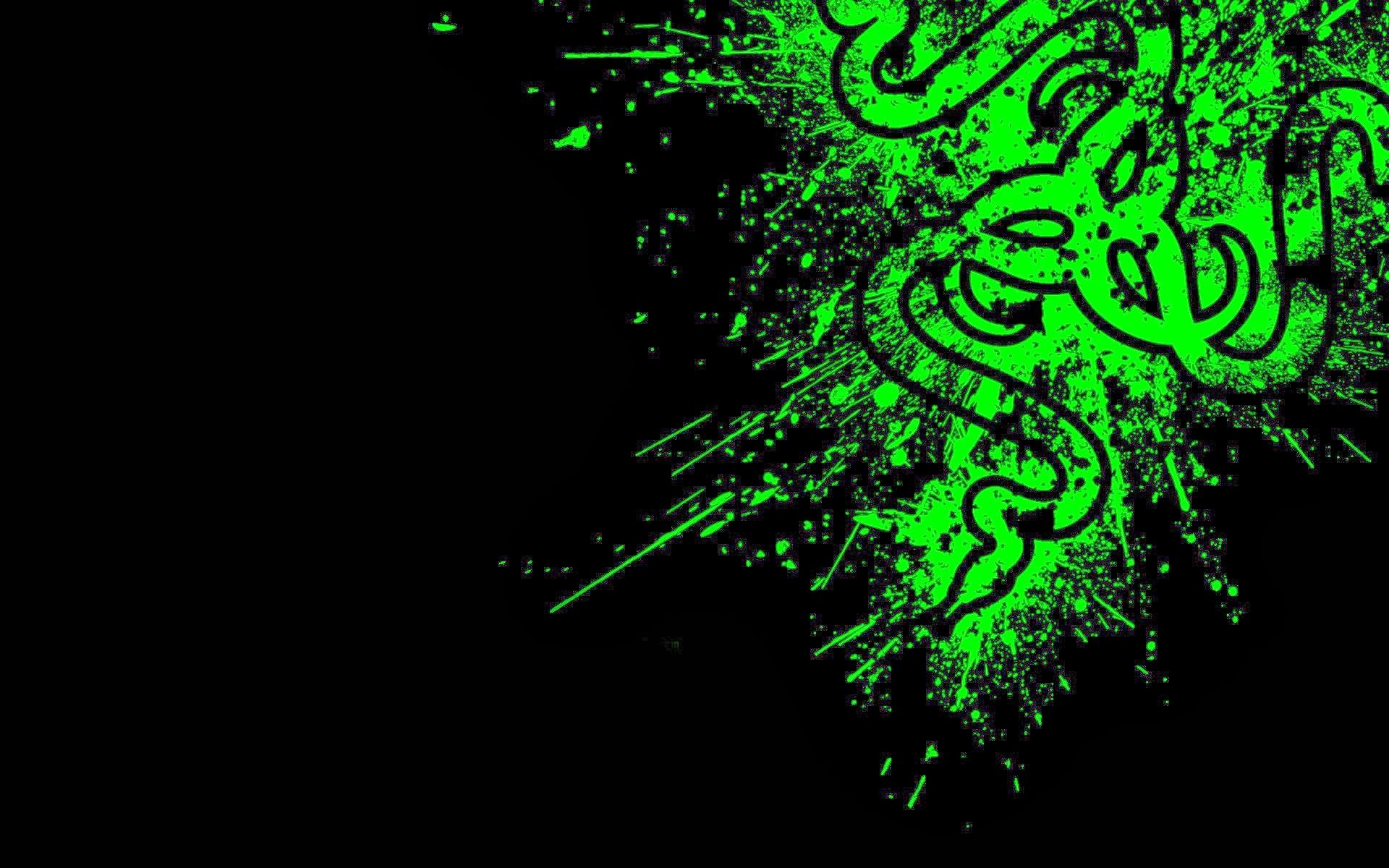 3440X1440 Razer Green Wallpapers