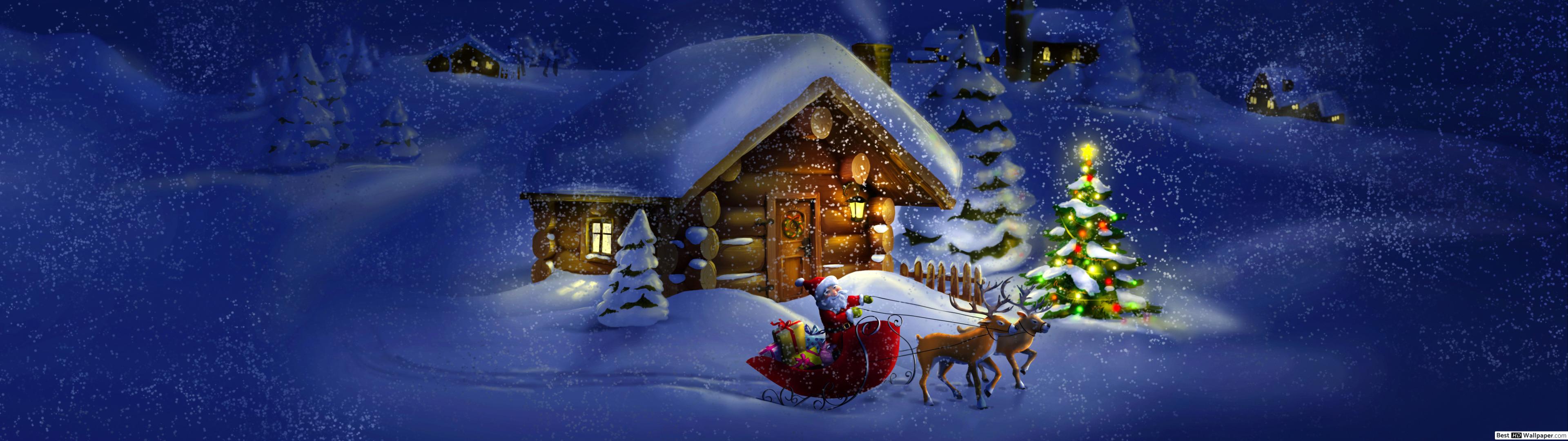 3840X1080 Christmas Wallpapers