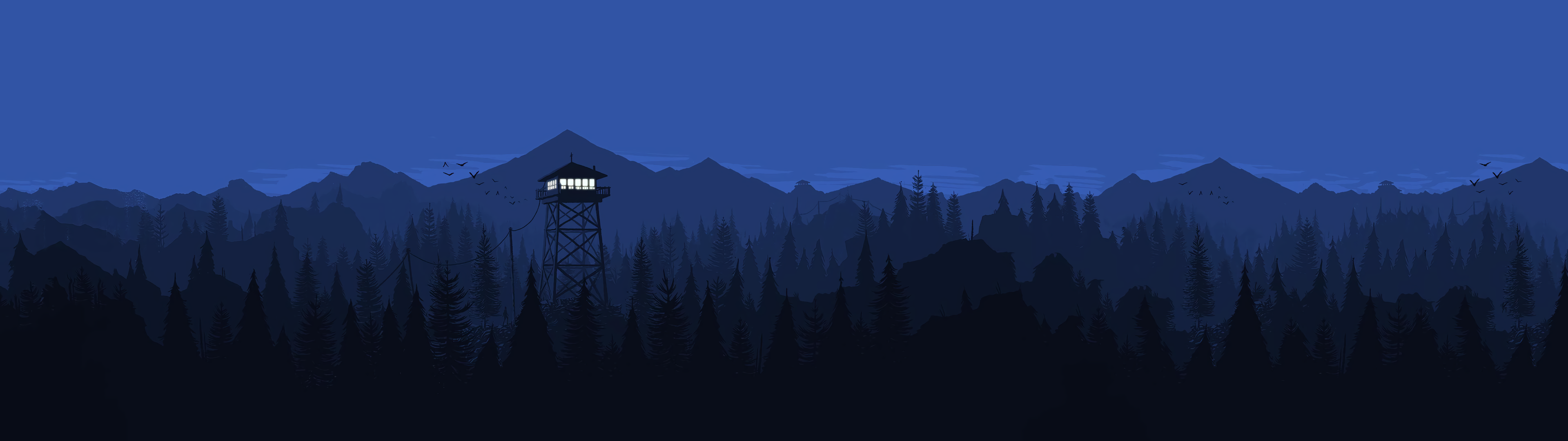 3840X1080 Firewatch Wallpapers