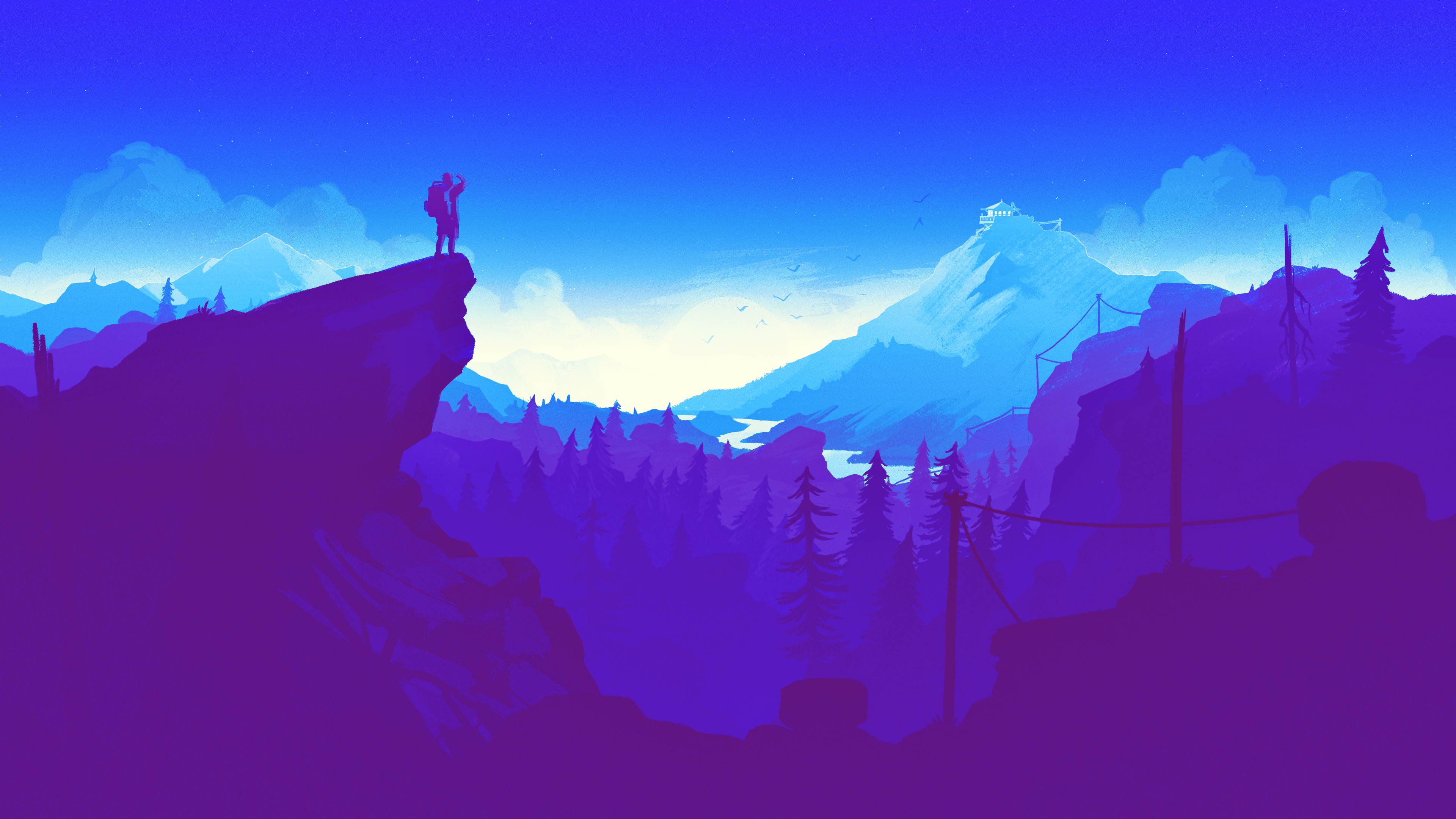 3840X1080 Firewatch Wallpapers