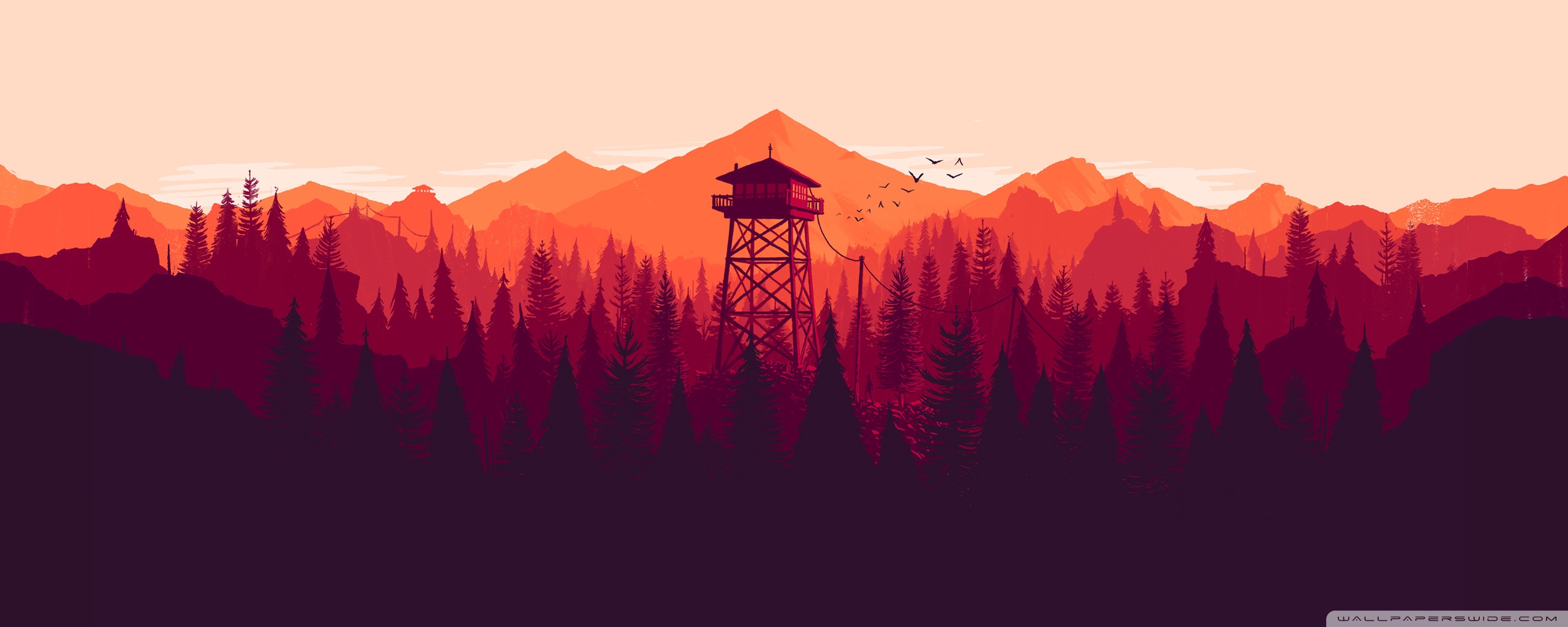 3840X1080 Firewatch Wallpapers