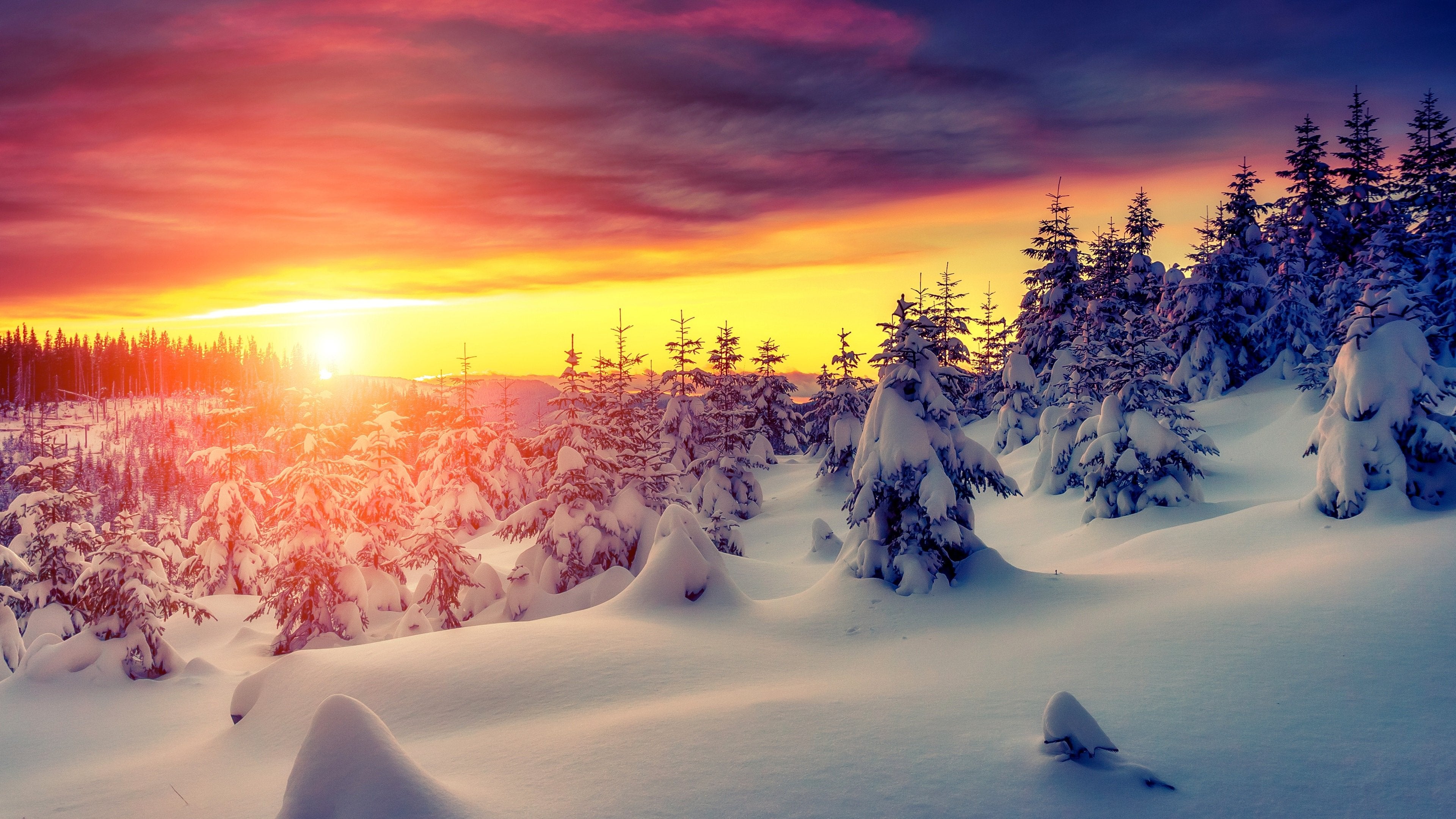 3840X2160 Winter Wallpapers