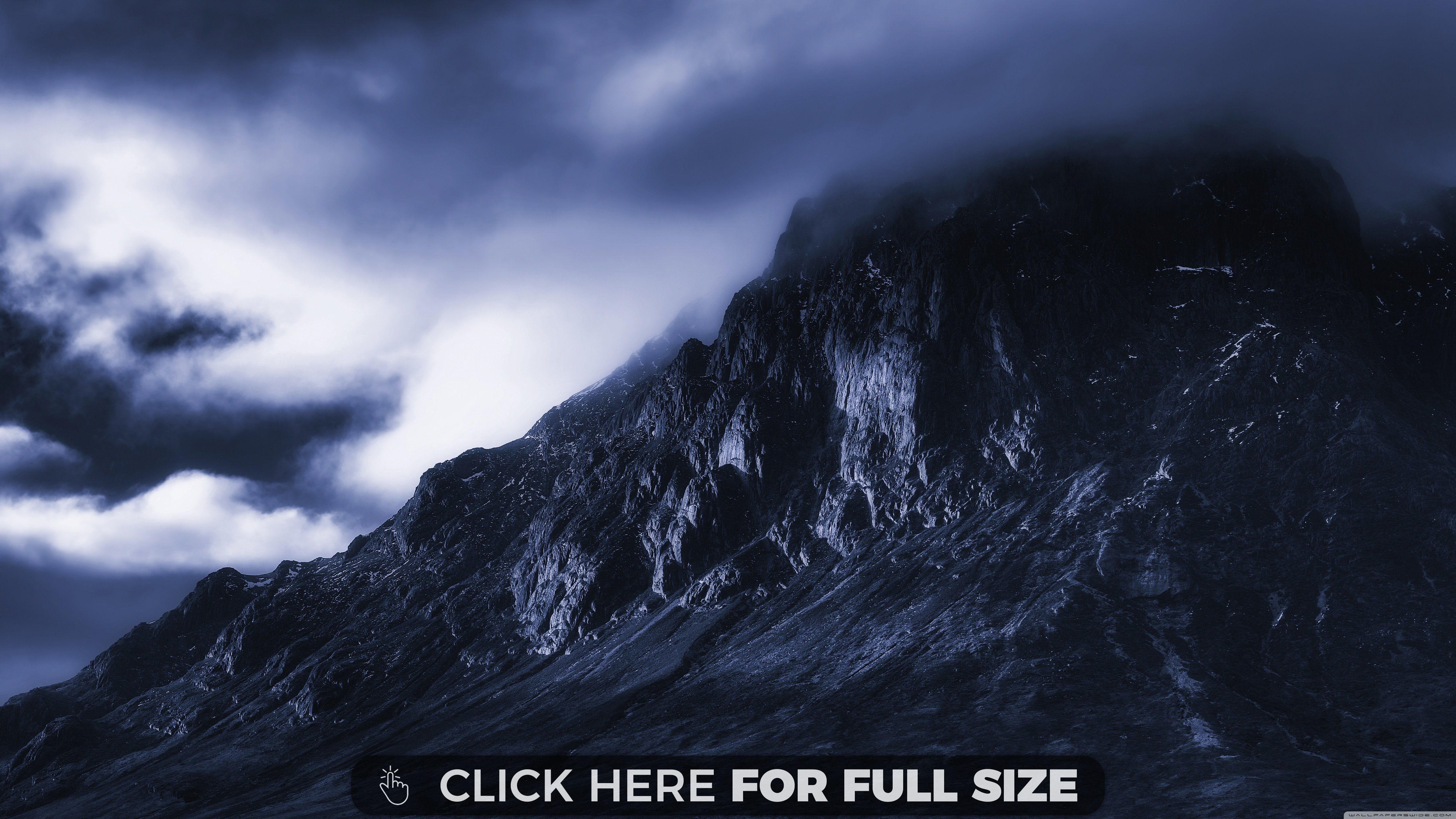 4K Dark Mountain Wallpapers