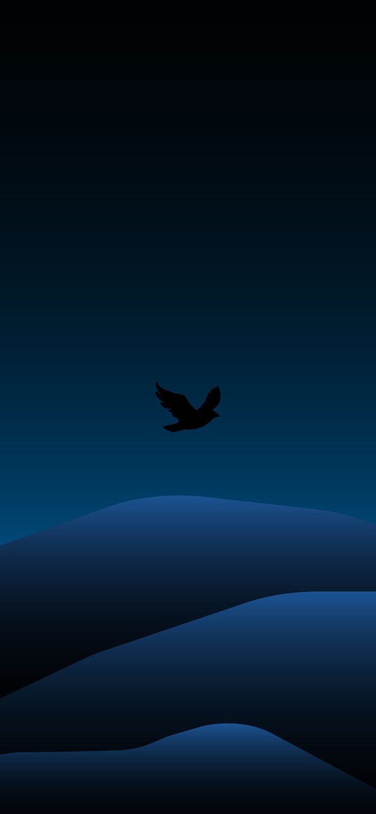 4K Minimalist Blue Wallpapers