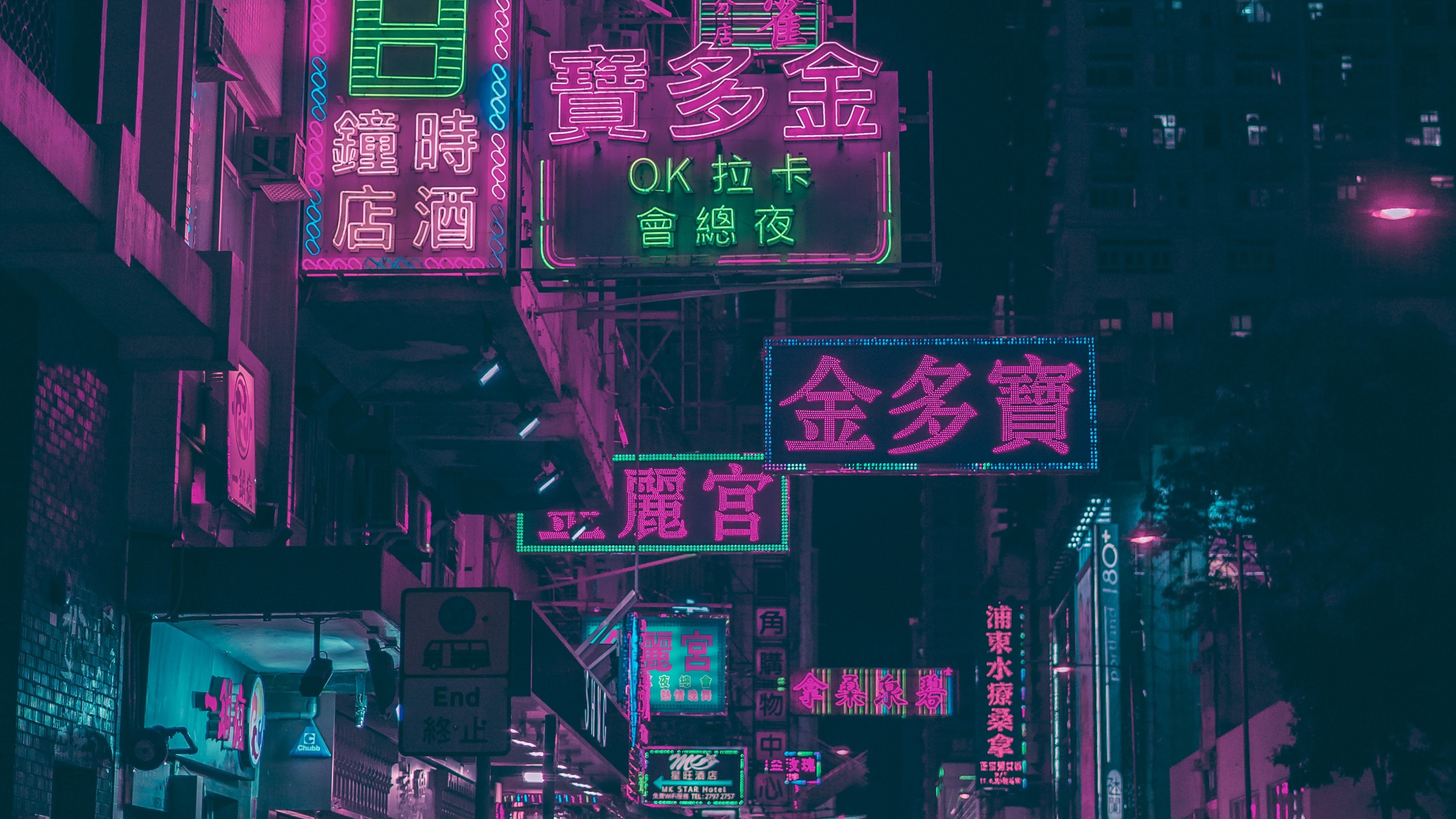 4K Neon Wallpapers