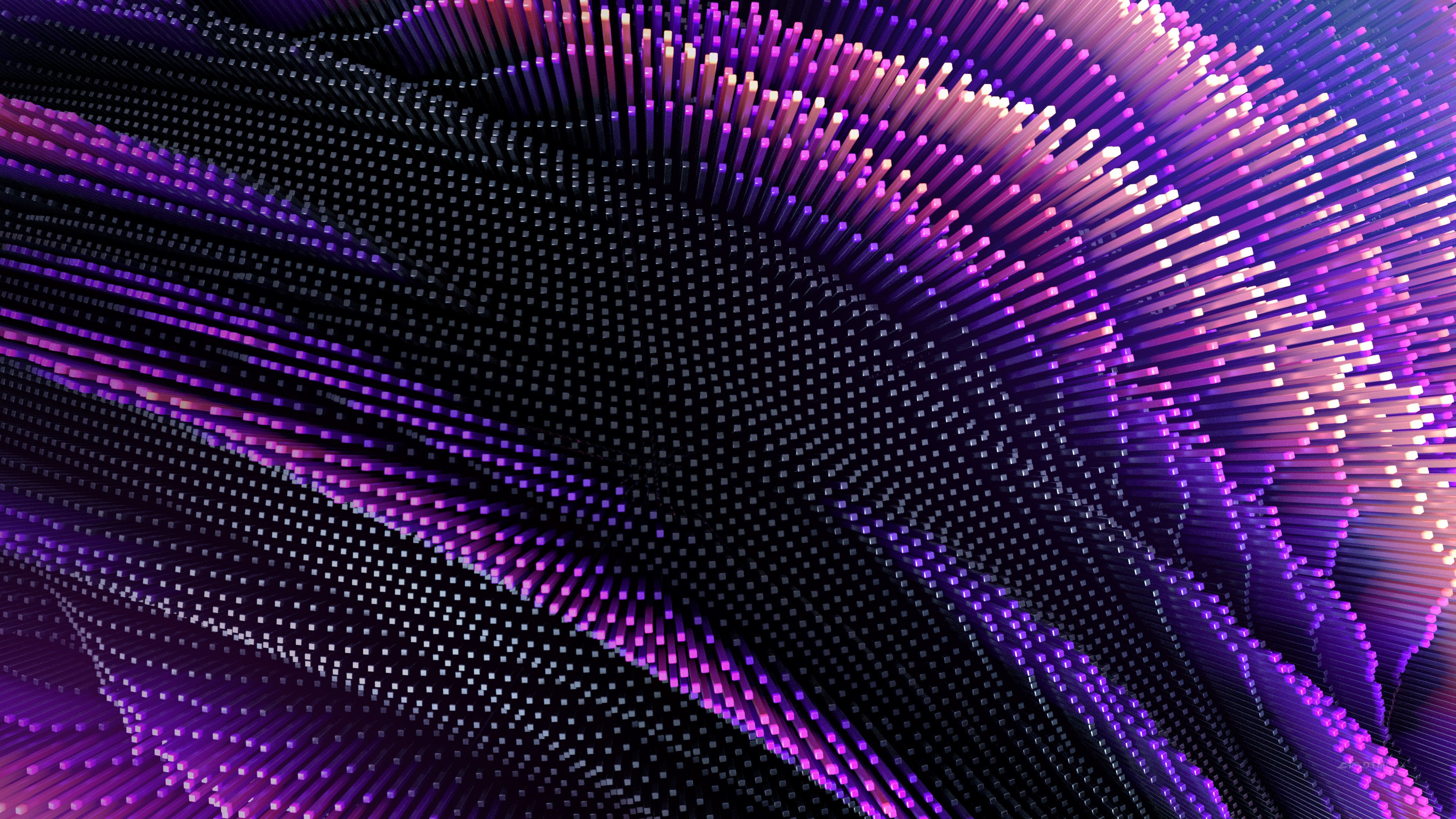 4K Neon Purple Wallpapers