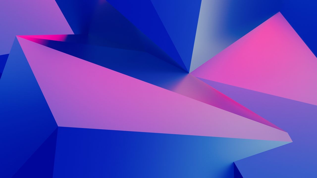 4K Pink And Blue Neon Wallpapers