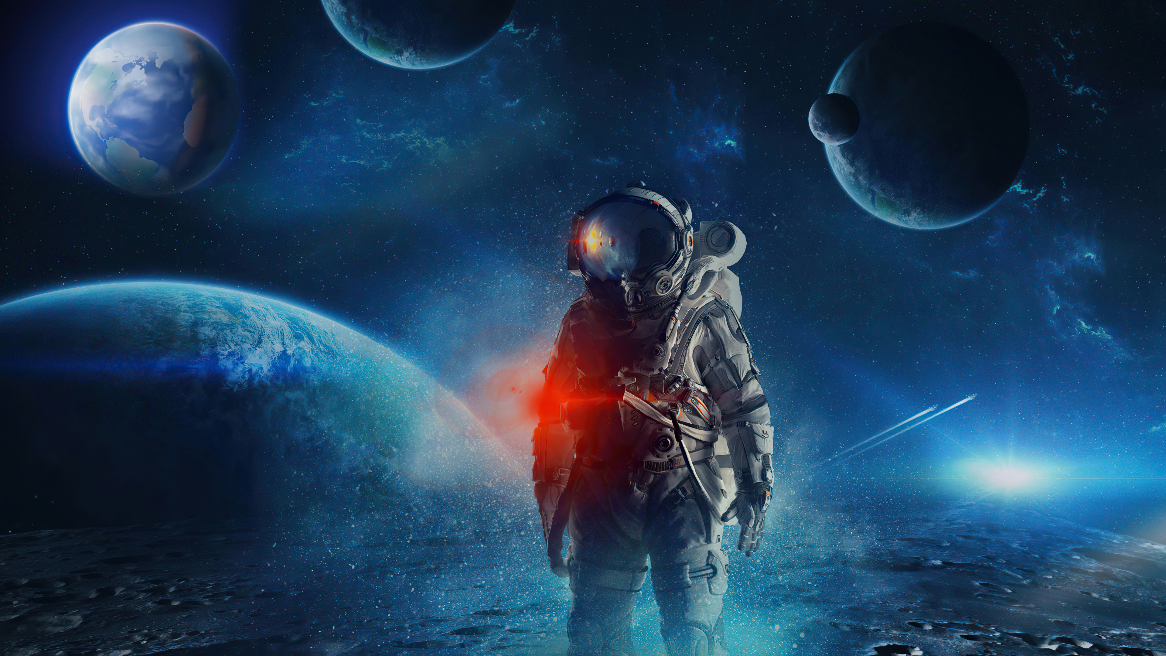 4K Spaceman Wallpapers