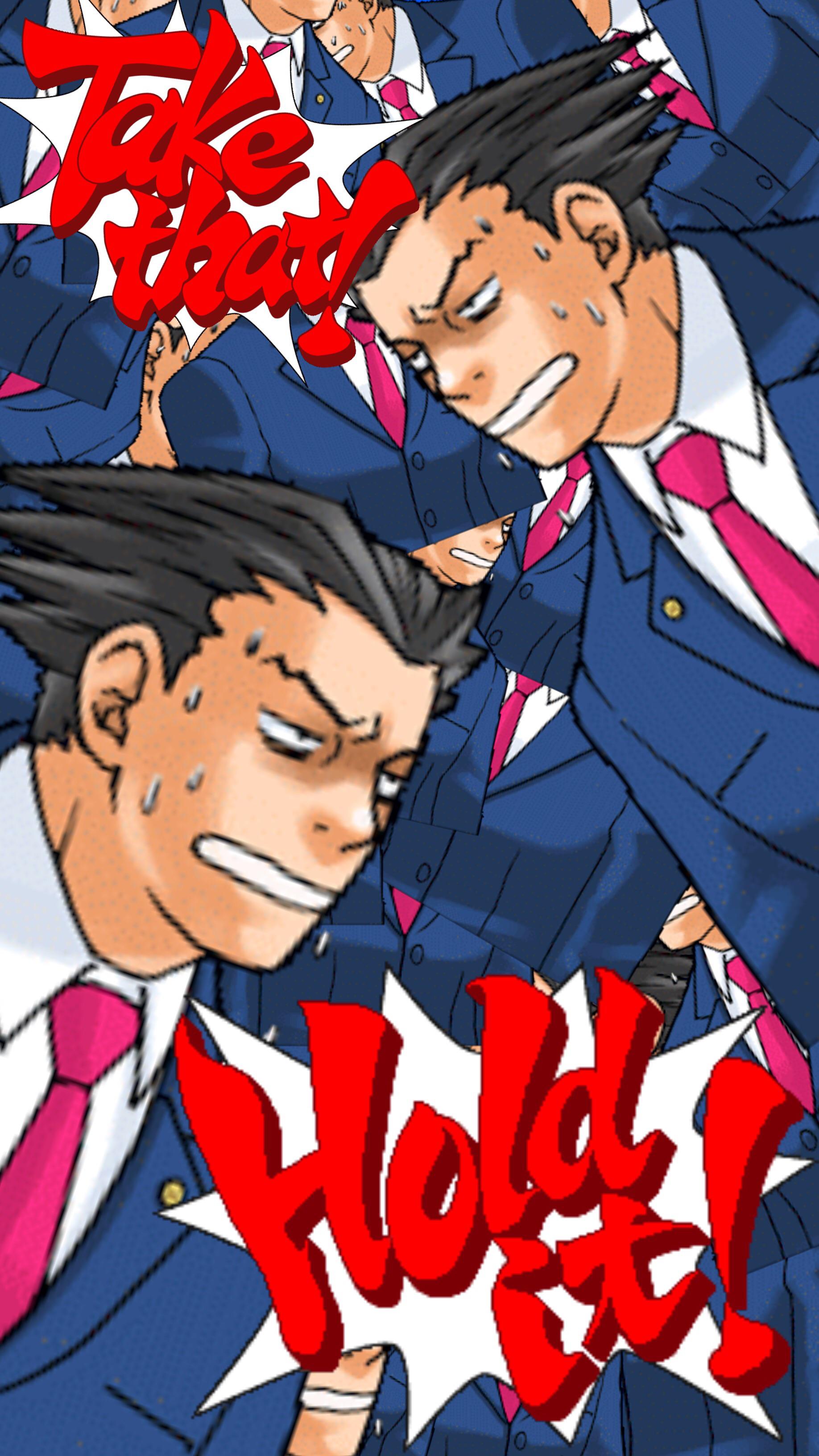 Ace Attorney Phone Wallpapers