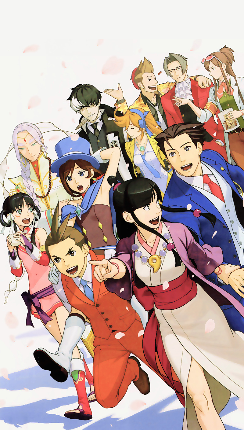 Ace Attorney Phone Wallpapers