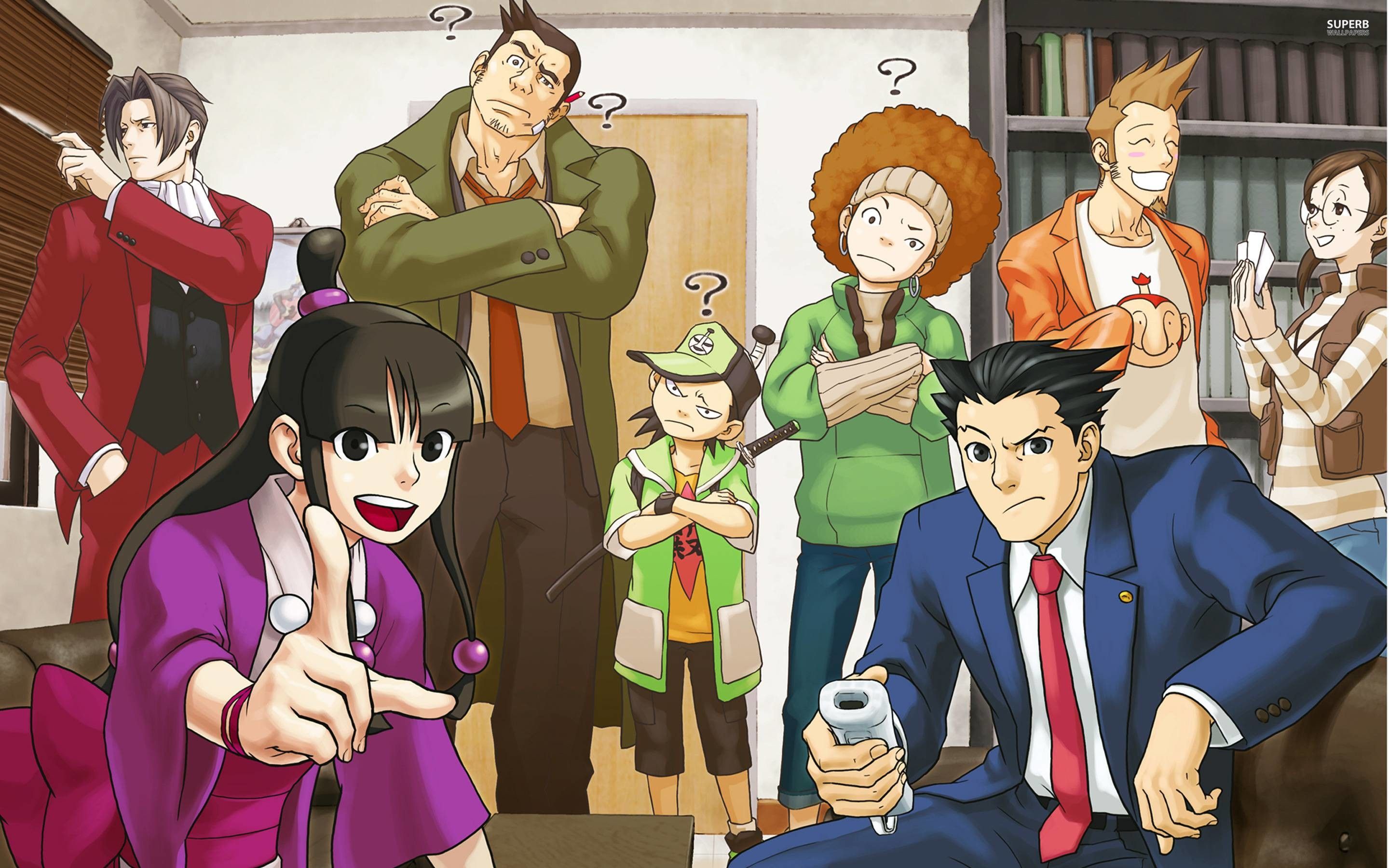 Ace Attorney Phone Wallpapers