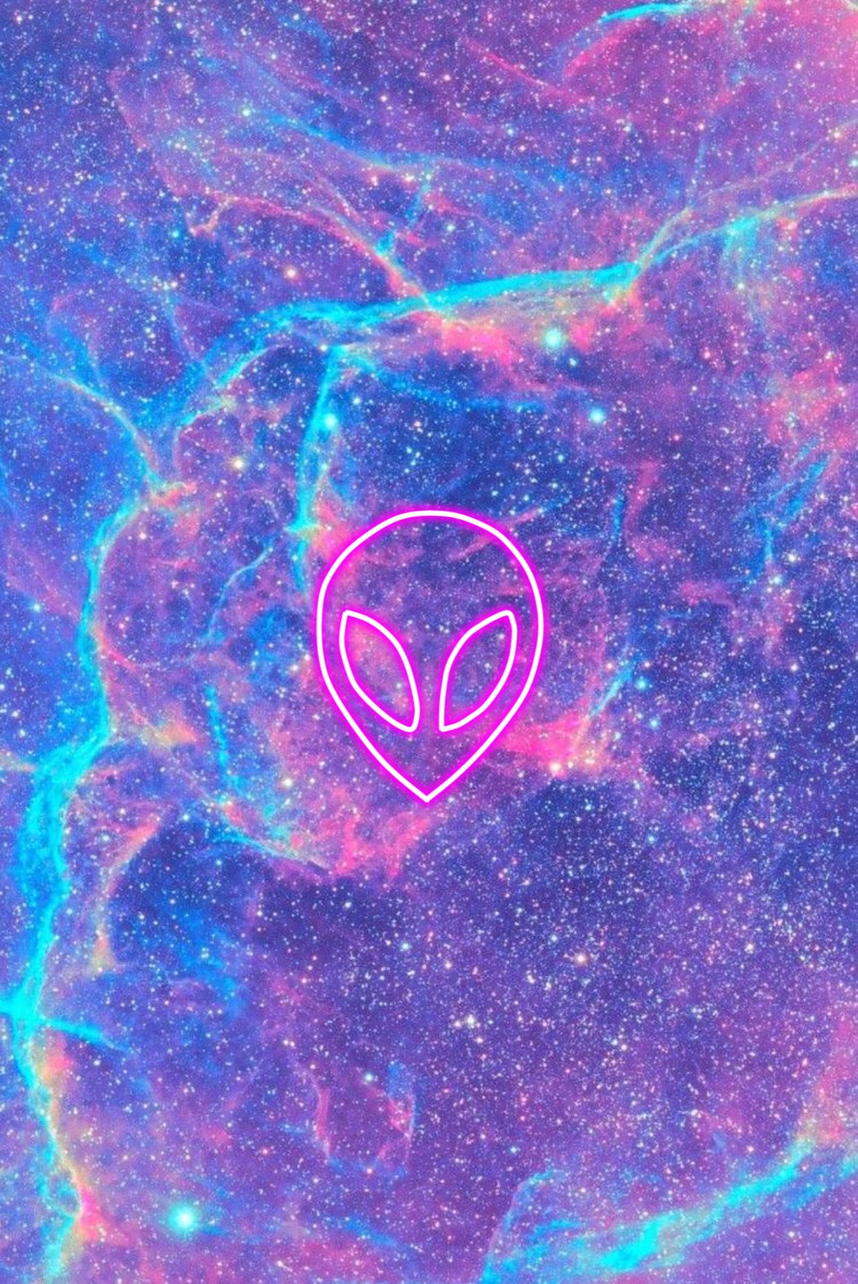 Alien Holographic Wallpapers