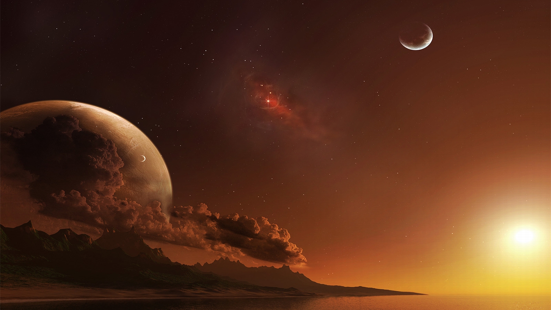 Alien Landscape Hd Wallpapers