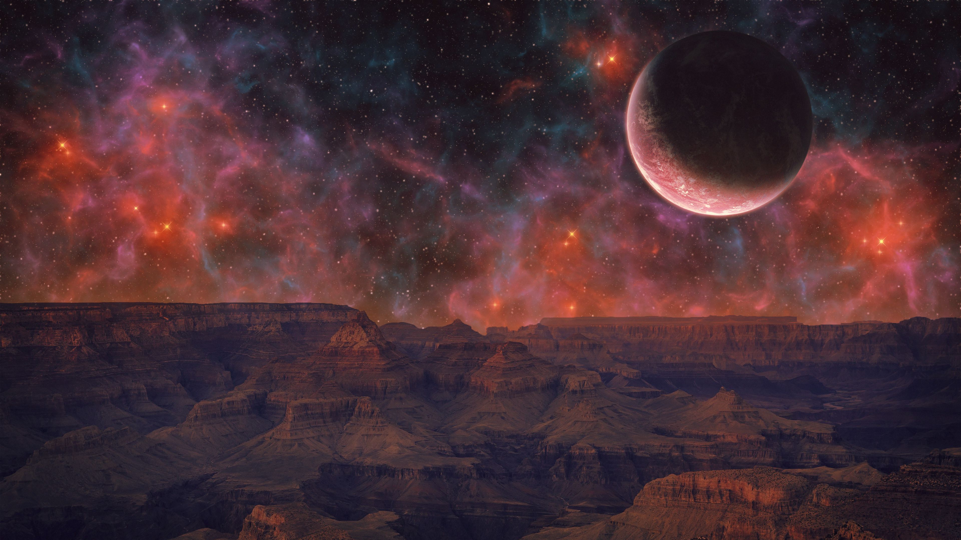 Alien Landscape Hd Wallpapers