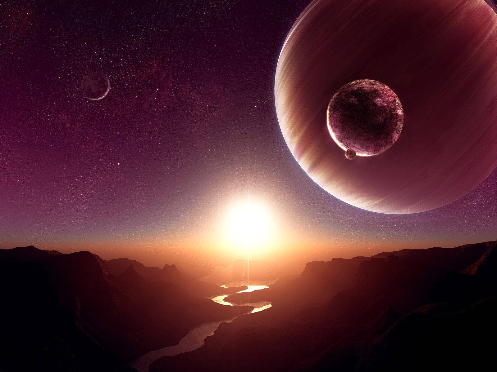 Alien Planet Wallpapers