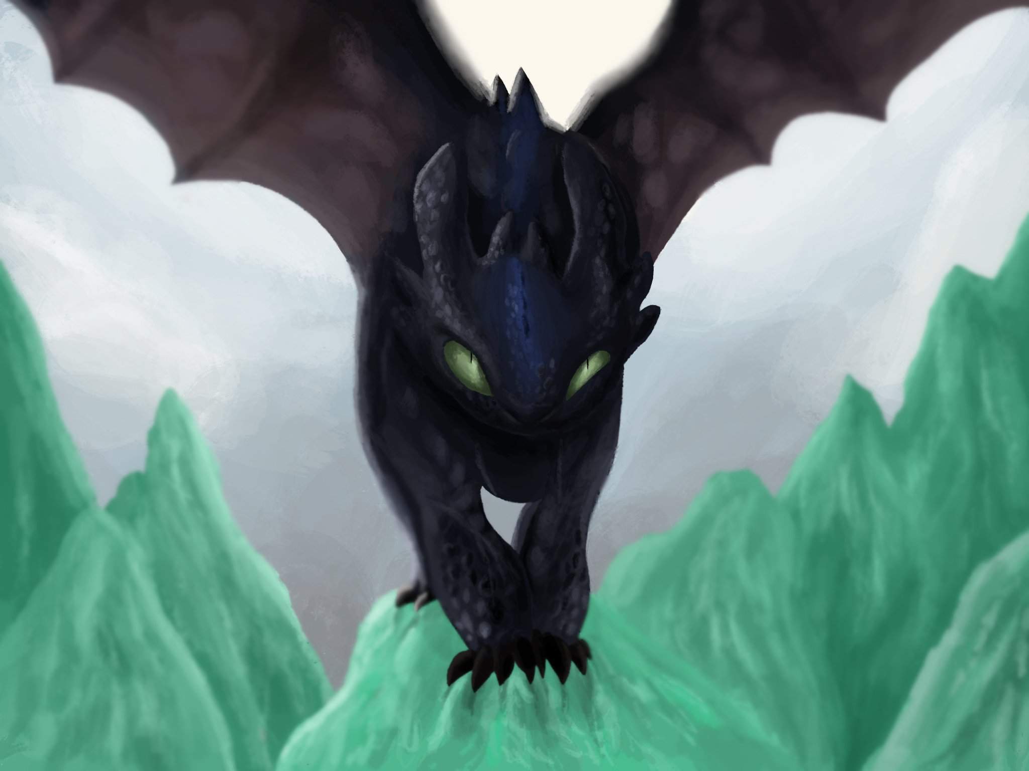 Alpha Toothless Wallpapers