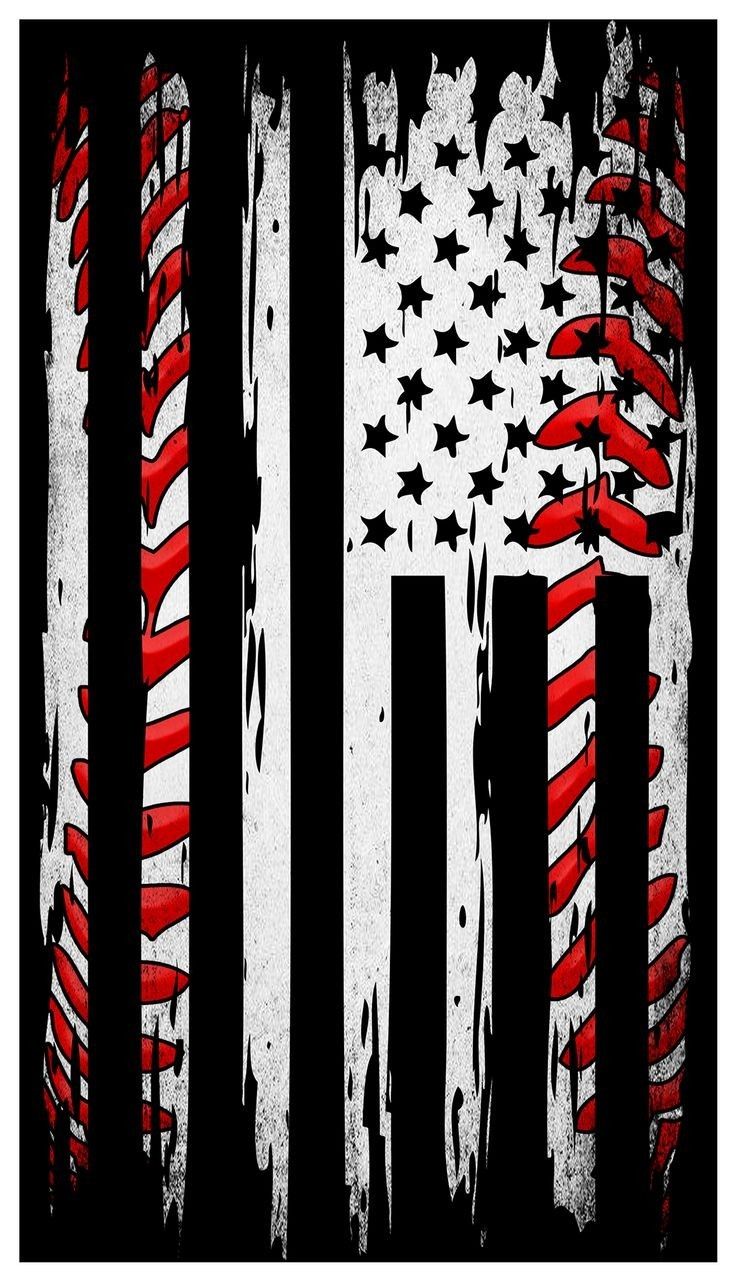 American Flag Baseball Wallpapers