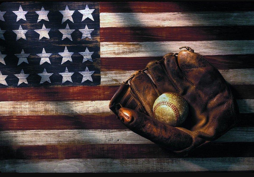 American Flag Baseball Wallpapers