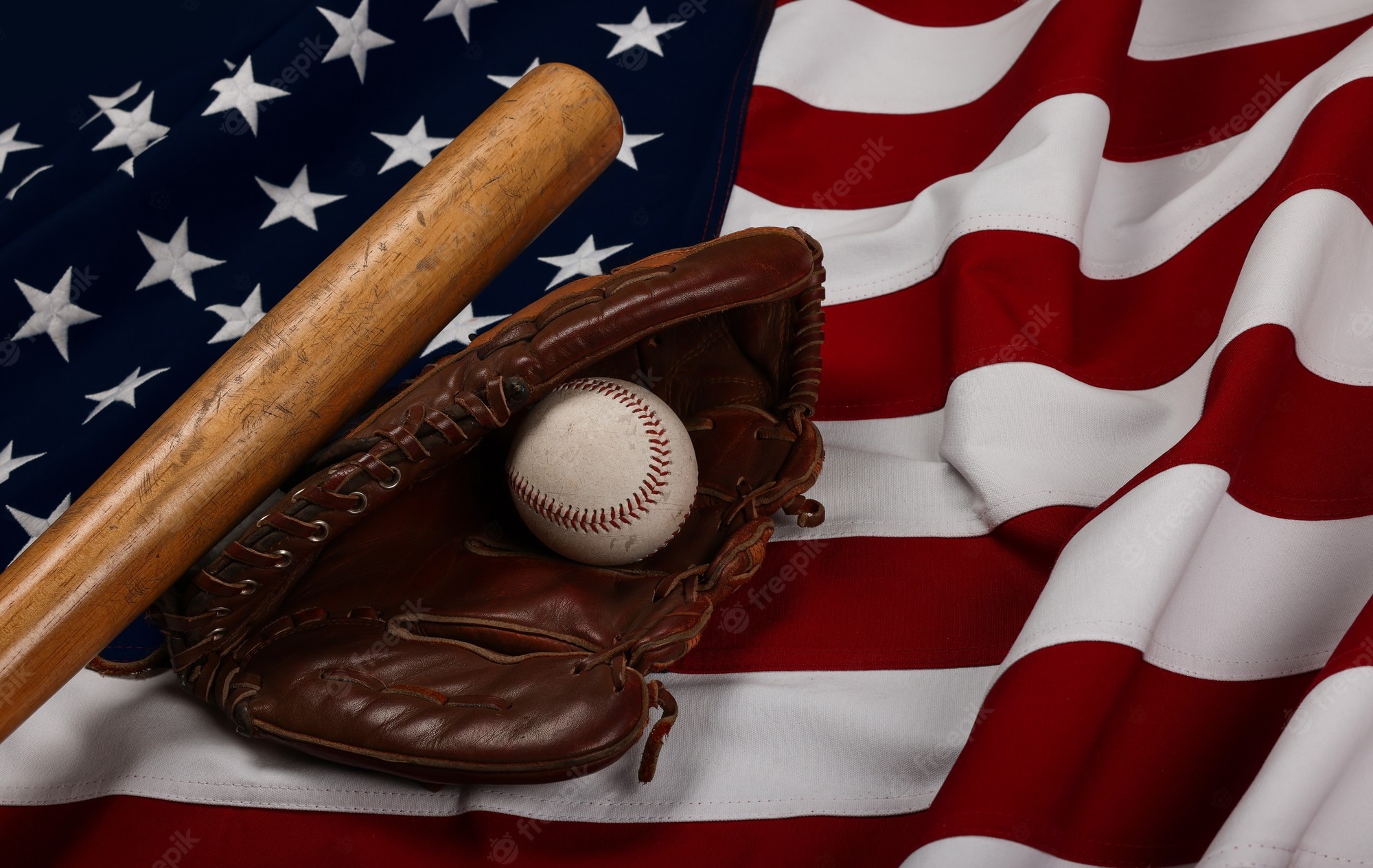 American Flag Baseball Wallpapers